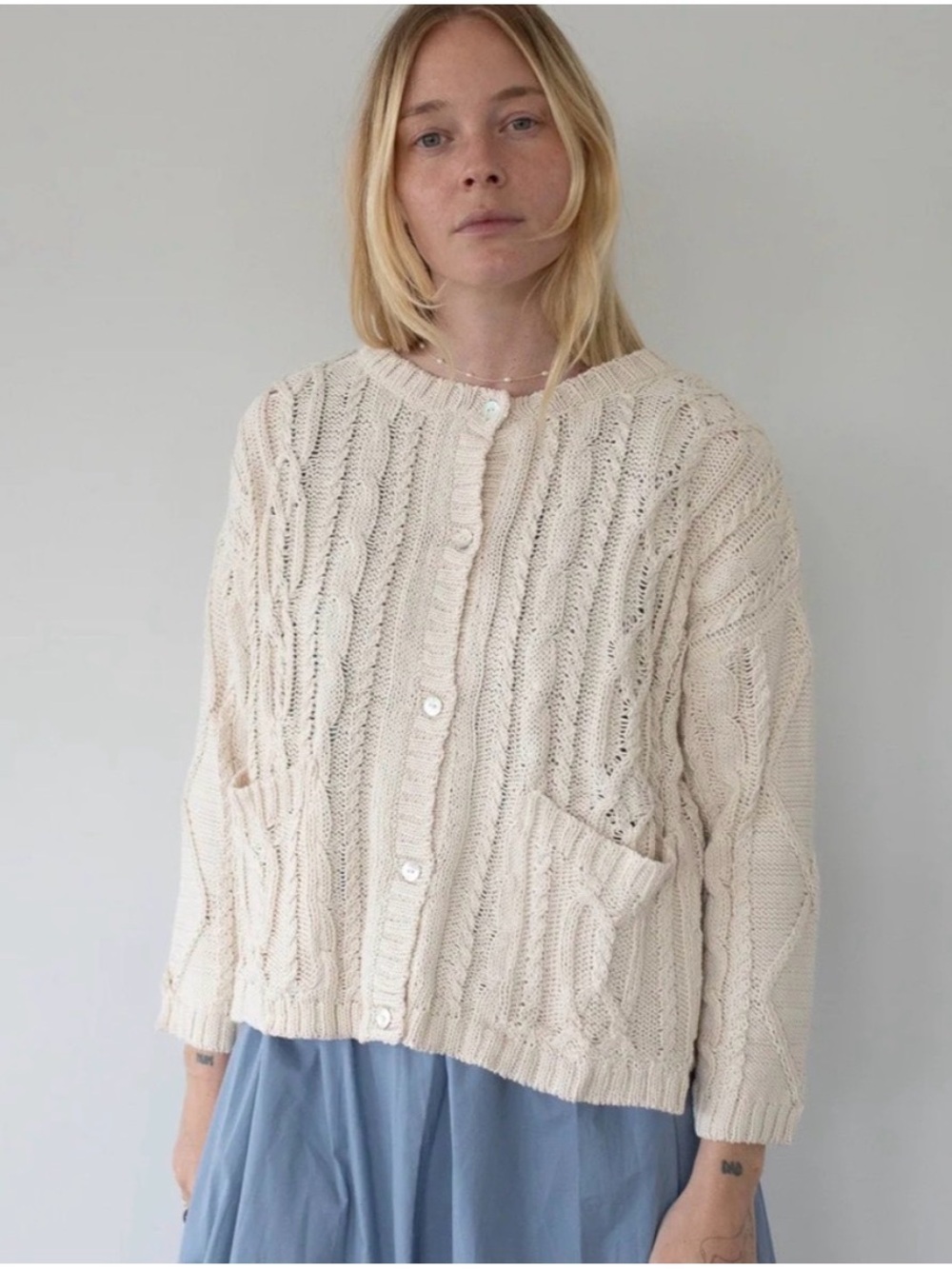 Honest Cotton Cameron Cardigan NWOT